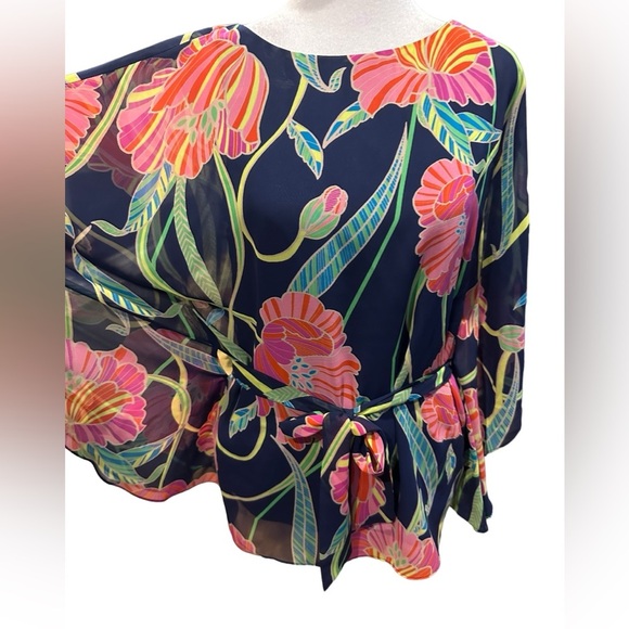 Trina Turk floral eye opener top size XS - Picture 11 of 14